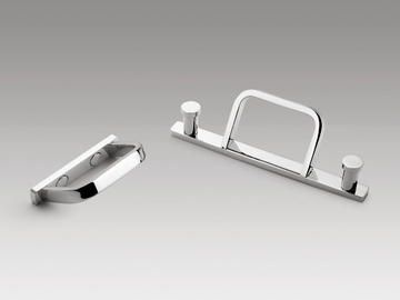 TIME - Wall-mounted brass coat rack by Colombo Design - view 2